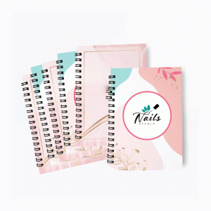 6 Agenda tipo notebook media carta
