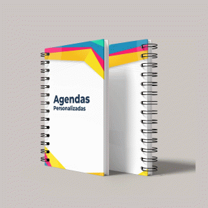 Agenda tamaño carta personalizada full color