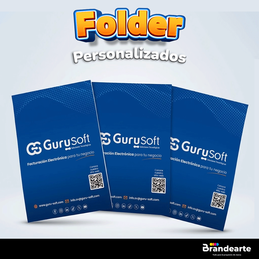 Te brindamos el servicios folder impresos personalizados